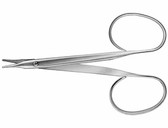 Stevens Tenotomy Scissors , Ribbon Style Ring Handle , Curved, Sharp , Length: 4