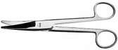 Mayo-Noble Dissecting Scissors , Beveled Blades , Straight , Length: 6.75