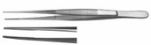 Potts-Smith Dressing Forceps, 7" (17.8 Cm), Serrated, Blue Coated (Non-Conductive)