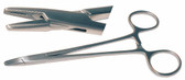 Mayo-Hegar Needle Holder , Fenestrated Jaws , Length: 9