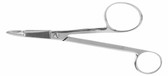 Gillies Needle Holder , W/ Suture Scissors , Curved, 1 Fenstrated Jaw , Length: 6.5