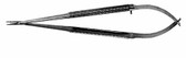Barraquer Micro Needle Holder , Round Handles , Straight Jaw, W/ Lock , Length: 5