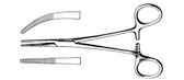 Kelly-Rankin Forceps , Curved , Length: 6.25
