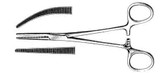 Crile Forceps , Curved , Length: 6.25
