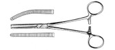 Rochester-Ochsner Forceps , Straight , Length: 6.25