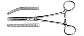 Rochester-Ochsner Forceps , Straight , Length: 8