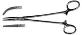 Adson Hemostatic Forceps , Curved, Delicate Pattern , Length: 7.125