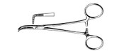 Mixter-Baby Forceps , Curved , Length: 5.5