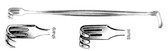 Mathieu Retractor , Double End , Sharp , Length: 6.5