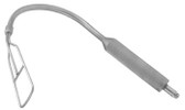 Biggs Mammaplasty Retractor , With Fiber Optic Light, Fenestrated Blade, Standard , Width: 50 , Length: 8