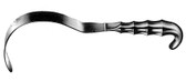 Deaver Retractor With Hollow Grip Handle, 1" (2.5 Cm) X 13" (33 Cm)