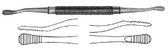 Miller Bone File , Double-Ended, Down-Cutting Teeth , Large And Small Ends , Length: 7