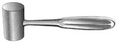 Kirk Mallet , Stainless Steel Head , 1 Lb., 7 Oz. , 1.5" Head Diam., Length: 7.25