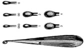 Bruns Bone Cure. 6 3/4", Oval Str #00000