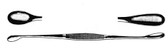 Williger Bone Curette, 5-1/2" (14 Cm), Double Ended, 3 Mm And 4 Mm Oval Cups