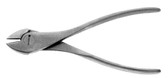 Front & Side Wire Cutter, Tungsten Carbide Jaws, Double Action , 1/16" (1.7Mm) Maximum Capacity, Length: 7.125"