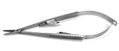 Castroviejo Needle Holder , Tungsten Carbide, With Lock , Straight, Serrated , Length: 5.5