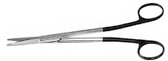 Gorney Face Lift Scissors , Tungsten Carbide, Serrated , Curved , Length: 7.5