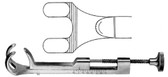 Lowman Bone Clamp, 8" (20.3 Cm), Calibrated In 1/8" (.32 Cm), 1 X 2 Prong Jaws 1 3/8" (3.5 Cm) Wide