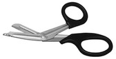 7-1/2"  Universal Scissors, Orange Handle