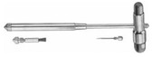 Buck Neurological Hammer 7 3/4" (19.7 Cm), With Brush And Needle (Screw Into Handle), Chrome.