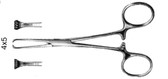 Allis-Baby Tissue Forceps , 4X5 Teeth, Extra Delicate Jaws , Length: 5