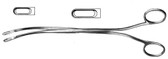 Desjardins Gall Stone Forceps, Oval Jaws,  Curved,  Small Jaws,  9 inch 