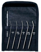 Mini Cervical Dilator Set, Sz 1Mm To 3.5 Mm ( Set Of 7 Including Handle)