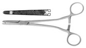 Heaney Reznek Hysterectomy Fcp Str Jaws Criss-Cross Serr, With 1 Tooth 8 1/4"