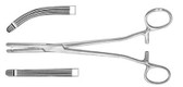 Ballentine Hysterectomy Fcp Jaws W/ Serr And Single Tooth  Str 8 1/4"