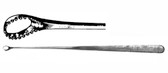 Heaney Curette - With Basket, Malleable, 24Cm/9.5In