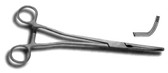 Mp Clamp Hysterectomy Forceps - Angulated, Angled Shaft: 21.5Cm/8.5In