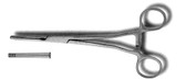 Mp Clamp Hysterectomy Forceps - Straight: 41Cm/16In