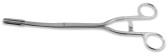 Sopher Ovum Forceps - With Ratchet, 12Mm Jaw: 28Cm/11In