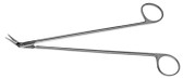 Hagemann-Dietrich Scissors, 7" (17.8 Cm), Delicate, Angled On Side 25 Degrees, 13 Mm Blades
