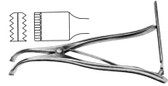 Inge Laminectomy Spreader, 6" (15.2 Cm), Jaws Open To 1-1/8" (2.8 Cm), Without Teeth