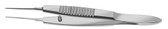 Bonn Micro Iris Forceps , 1X2 Teeth , Width: 0.12 , Length: 3.93700787401575