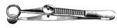 Ayer Chalazion Forceps, 3-1/2" (8.9 Cm), Inside Ring Diameter 8.5 Mm, Solid Blade 8 Mm Diameter