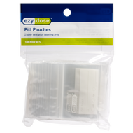 Clear Disposable Pill Pouches 100 Count 