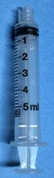 BD (5 ML 5cc) Luer Lok Liquid Dispenser No needle