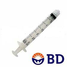 BD (3ML 3CC) Luer Lok Liquid Dispenser