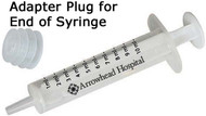 Imprinted 2 TSP Oral Syringe with Adapter Plug