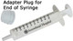Imprinted 2 TSP Oral Syringe with Adapter Plug