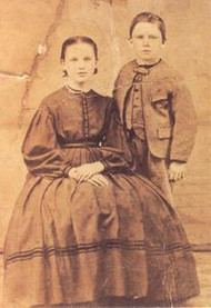 Postcard - Almanzo and Alice Wilder