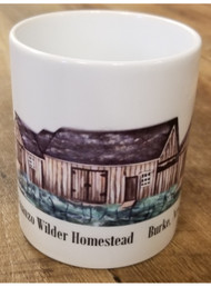 Mug- Woodcut barns