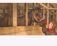 Barn chores in Winter On the Farm