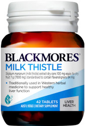 Blackmores Milk Thistle Liver Tonic protects the liver and supports regeneration of liver cells. Also used as a detoxifying agent and aids liver function