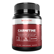 Musashi Carnitine is 100% pure L-Carnitine powder. The Rolls Royce of the amino acids for FAT LOSS, L-Carnitine converts stored fats to energy