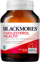 Blackmores Cholesterol Health provides a relevant daily dose of plant sterols to reduce cholesterol absorption for healthy cholesterol levels