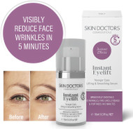 Skin Doctors Instant Eyelift is revolutionary new serum that instantly reverses the signs of ageing tired and puffy eyes